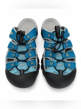KEEN Newport‎ H2 Worn Once! Hiking Water Sandals Blue Outdoor Trail Gorpcore 11